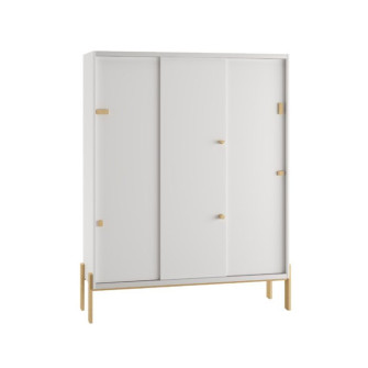 Armario de ropa con 3 puertas (Colección Alpine)